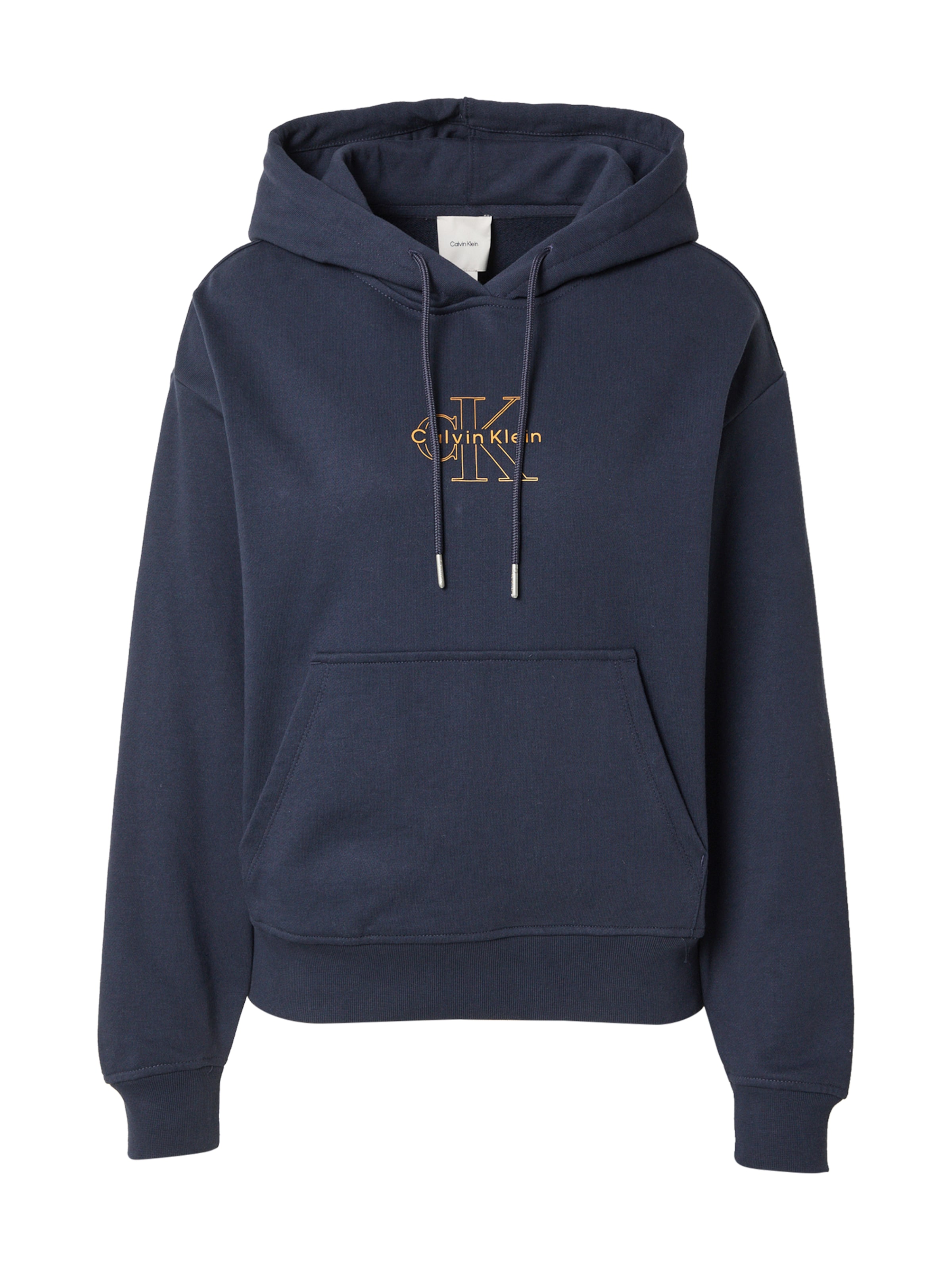 Calvin Klein Jeans Mikina 'CLASSIC' – modrá: přední strana