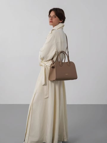 Borsa a mano 'Praline' di LANCASTER Paris in beige: frontale