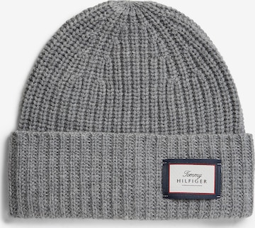 Bonnet TOMMY HILFIGER en gris : devant