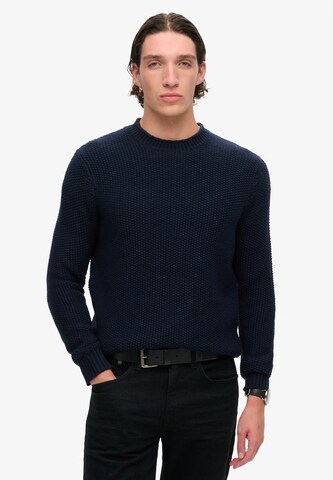 Superdry Sweater in Blue: front