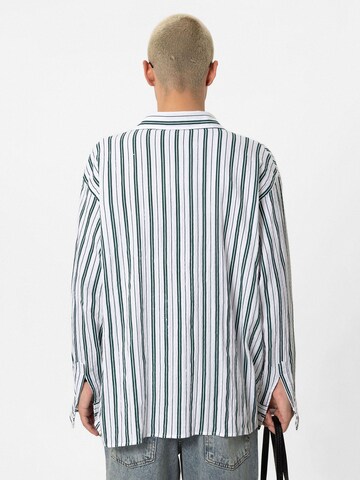 VAMOS CLO - Comfort Fit Camisa 'Blazing Star' em verde