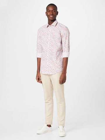HUGO Red Regular fit Button Up Shirt 'Kenno' in White