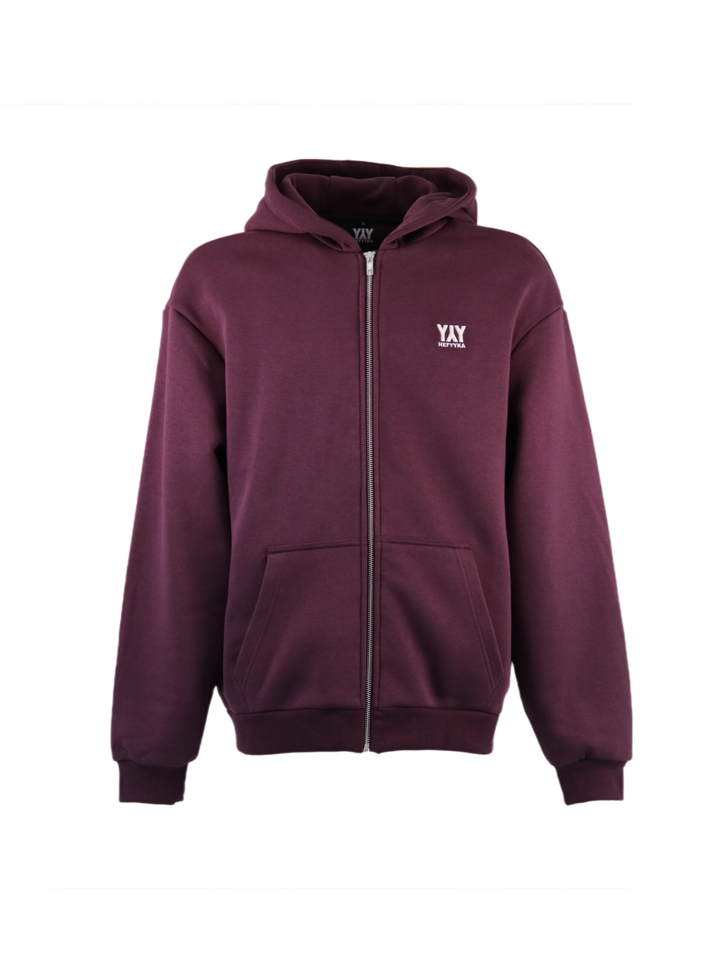 HEFTYKA Zip-Up Hoodie 'ZIP HOODIE' in XS in Purple, Item view