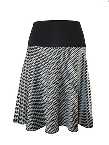 dunkle design Skirt 'Punta' in Black: front