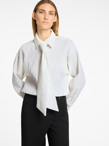 SELECTED Blouse in Wit: voorkant