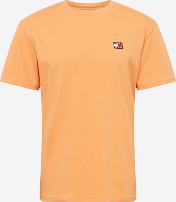 Tommy Jeans Μπλουζάκι σε πορτοκαλί: μπροστά
