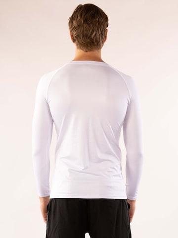 T-Shirt fonctionnel 'Honu' Divina en blanc