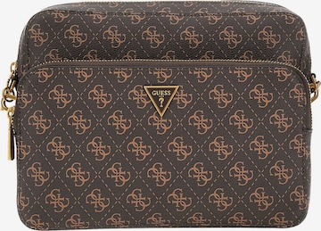 Borsa a tracolla 'Milano 4G' di GUESS in beige: frontale