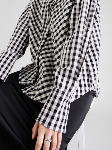 TOPSHOP Blouse in Zwart