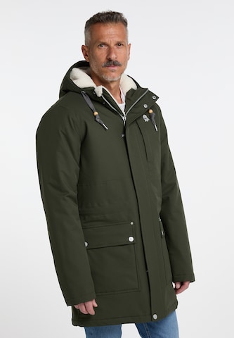 Schmuddelwedda Winterparka in Beige: voorkant