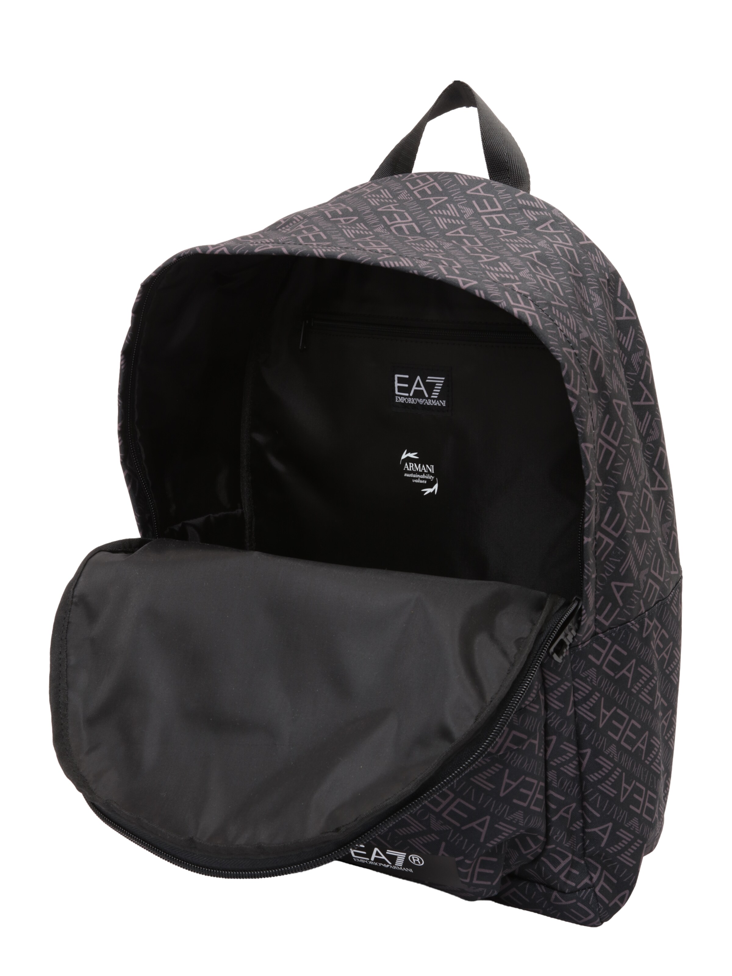EA7 Emporio Armani Раница в черно