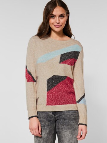 CECIL Pullover in Beige