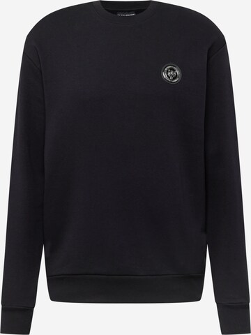 Plein Sport Sweatshirt in Zwart: voorkant