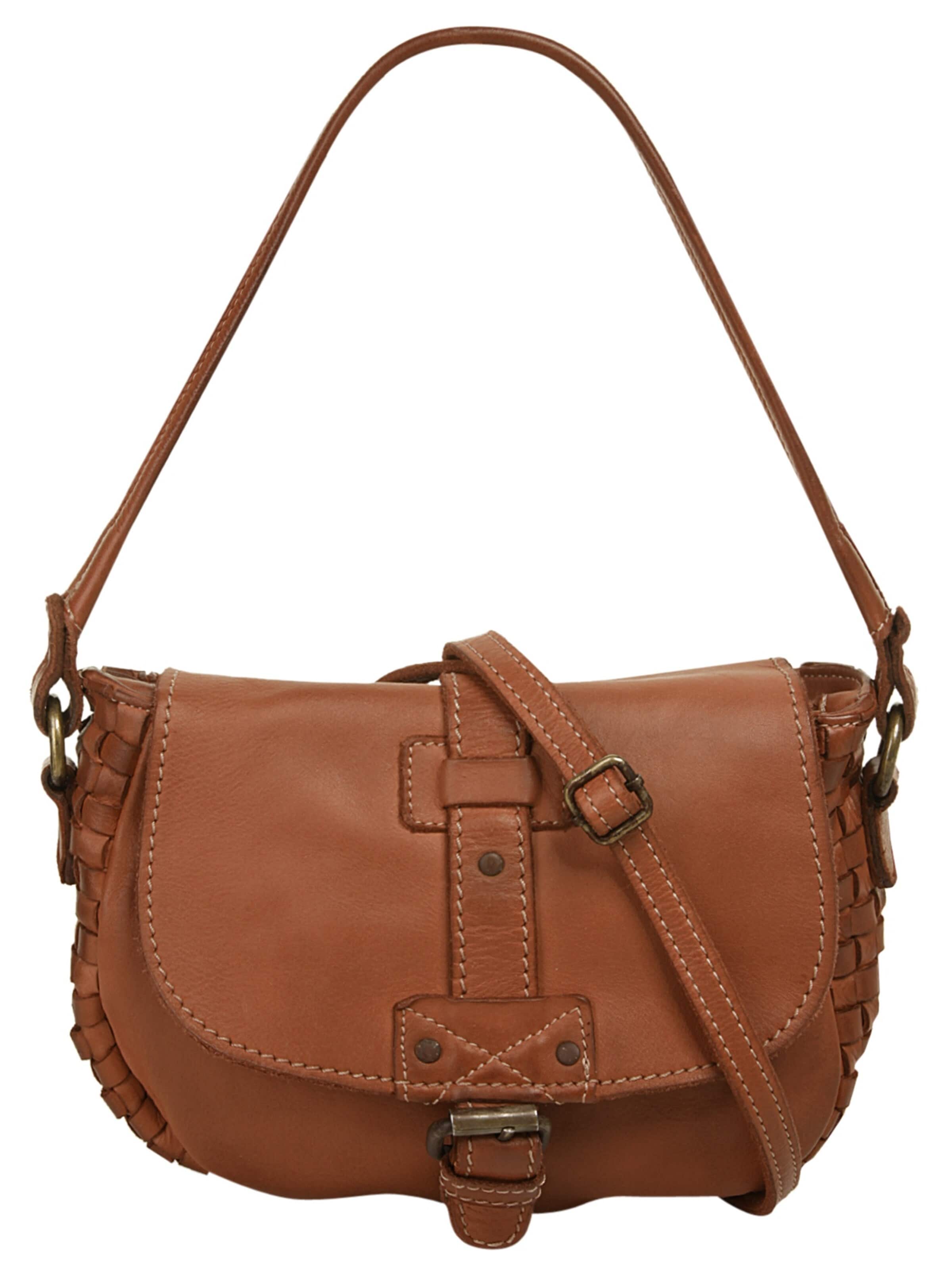 Cluty - Bolso de hombro en marrón: frente