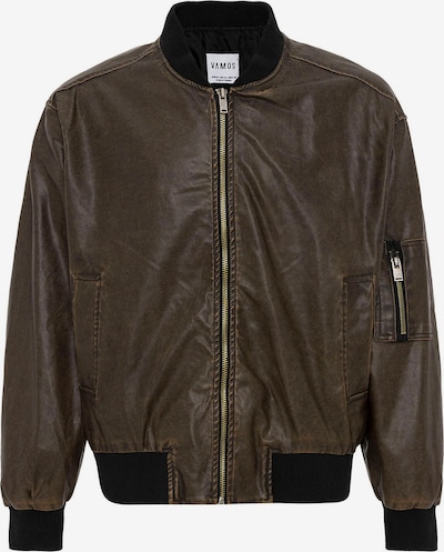 VAMOS CLO Prijelazna jakna u tamno smeđa / crna, Pregled proizvoda