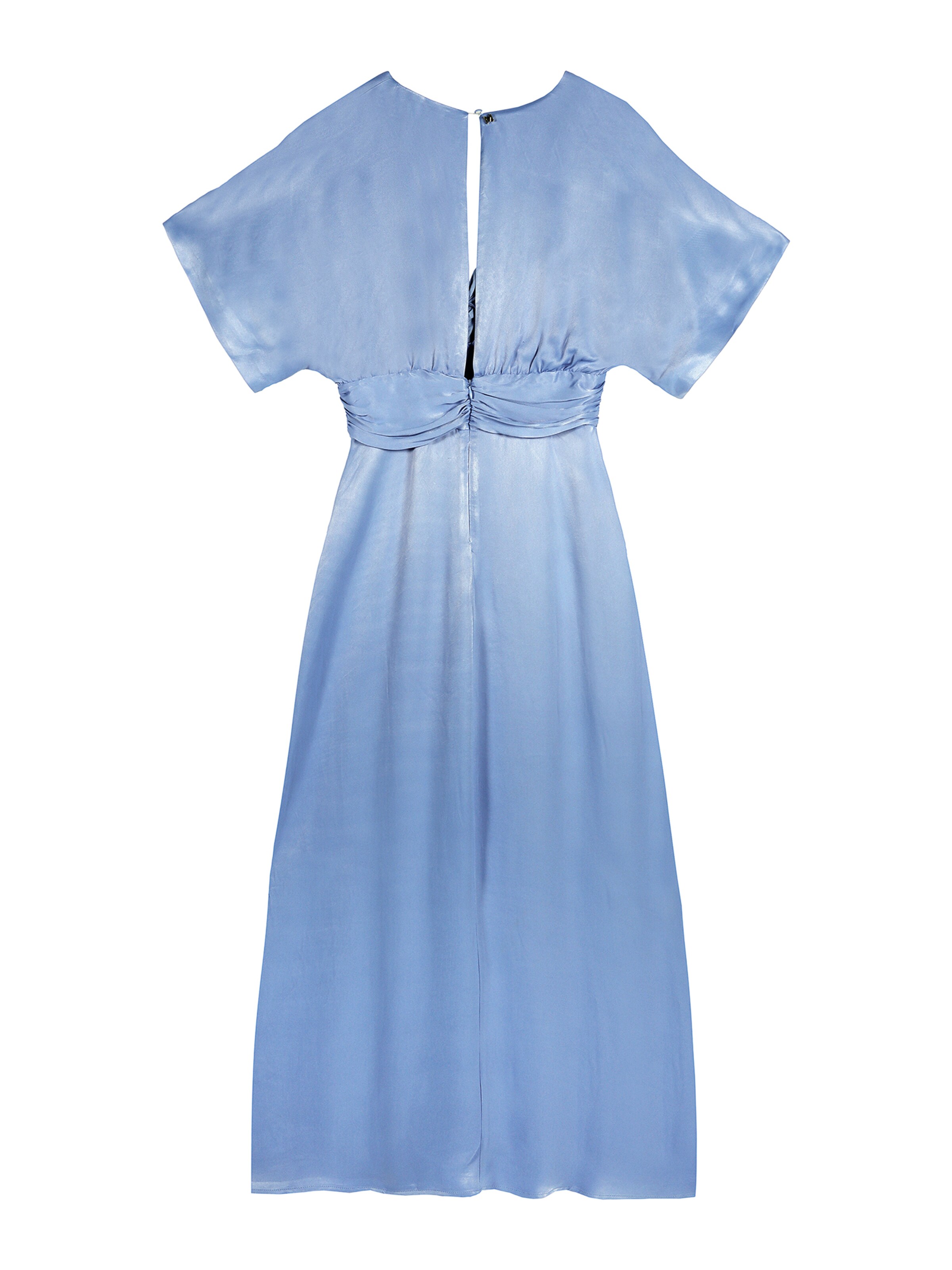 Lola Casademunt Φόρεμα σε μπλε: μπροστά