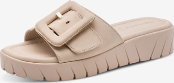 Saboți de la Tamaris pe bej: față