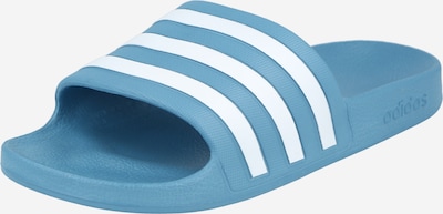 ADIDAS PERFORMANCE Strand-/badesko 'ADILETTE AQUA' i røgblå / hvid, Produktvisning