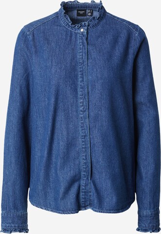 VERO MODA Blouse 'HAILEY' in Blue: front