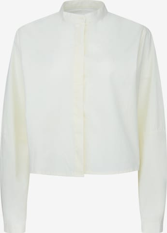 Chemisier usha WHITE LABEL en beige : devant