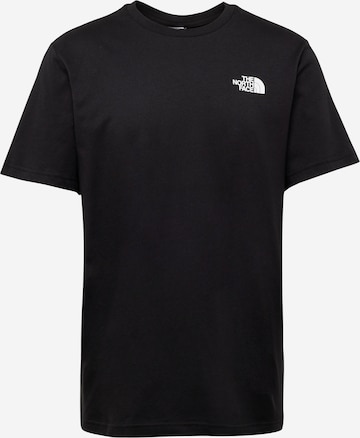 THE NORTH FACE T-Shirt 'REDBOX' in Schwarz: predná strana