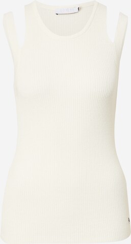 Top in maglia di Coster Copenhagen in bianco: frontale