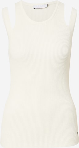 Coster Copenhagen Knitted Top in White: front