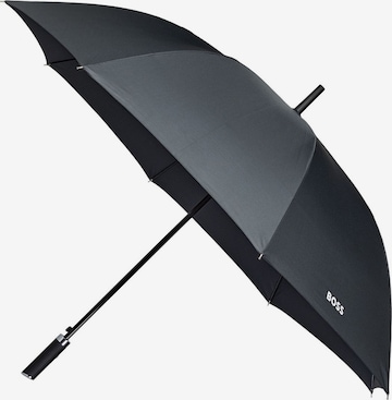 BOSS Regenschirm 'Golf umbrella Loop' in Schwarz: Vorderseite