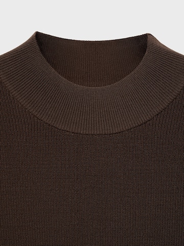 MANGO Knit dress 'SESETA' in Brown