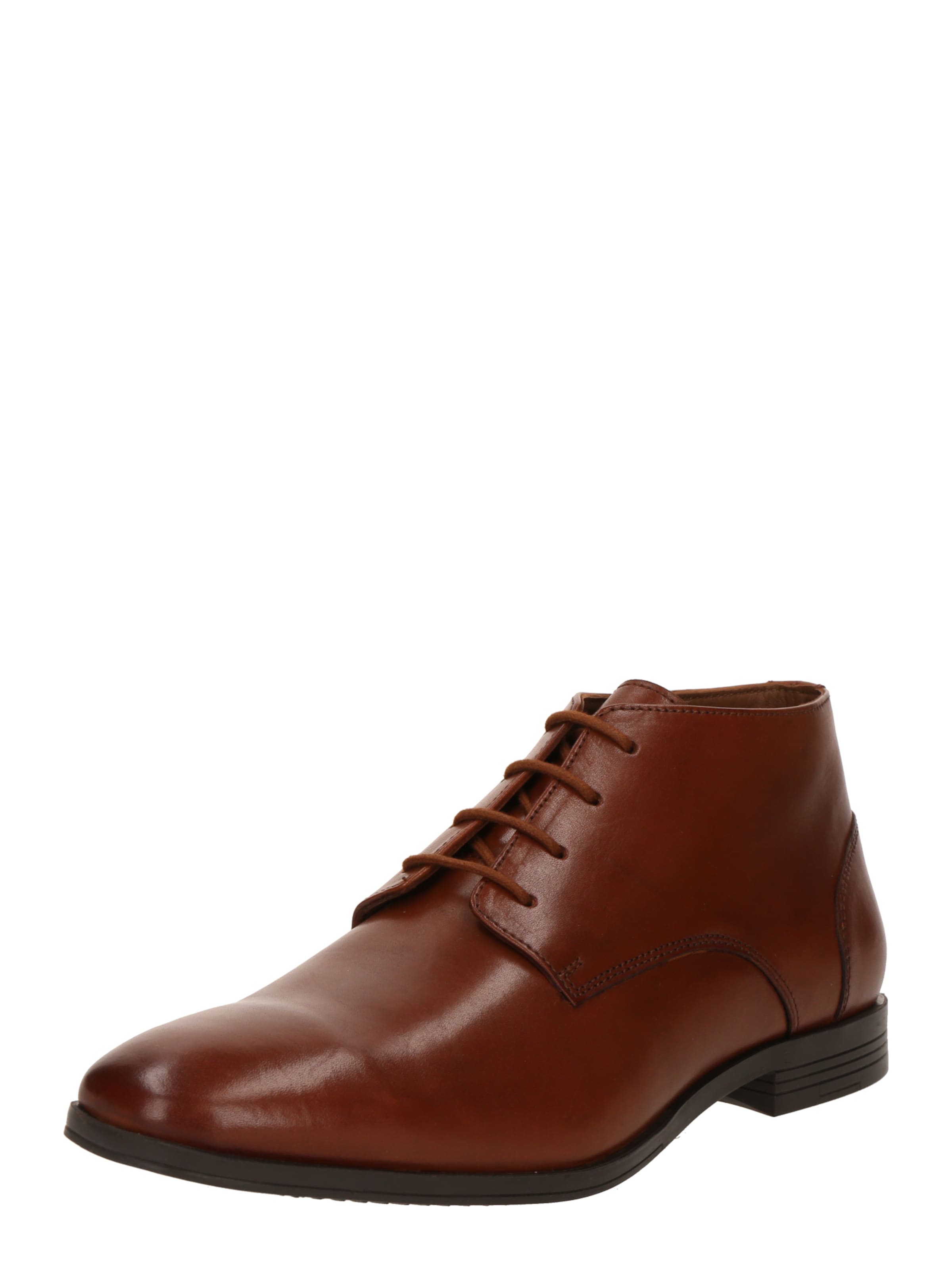 ABOUT YOU Lace-Up Shoes 'Eray' in Brown: front