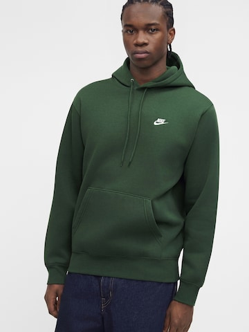 Bluză de molton 'CLUB' de la Nike Sportswear pe verde