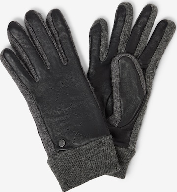 Pearlwood Handschuhe ' Smilla ' in Schwarz: Vorderseite