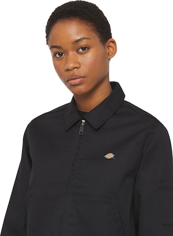 DICKIES Übergangsjacke in Schwarz