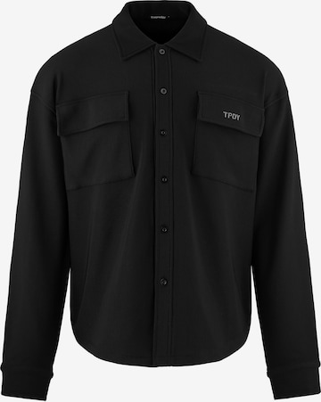 trueprodigy Regular Fit Hemd ' Wyatt ' in Schwarz: predná strana