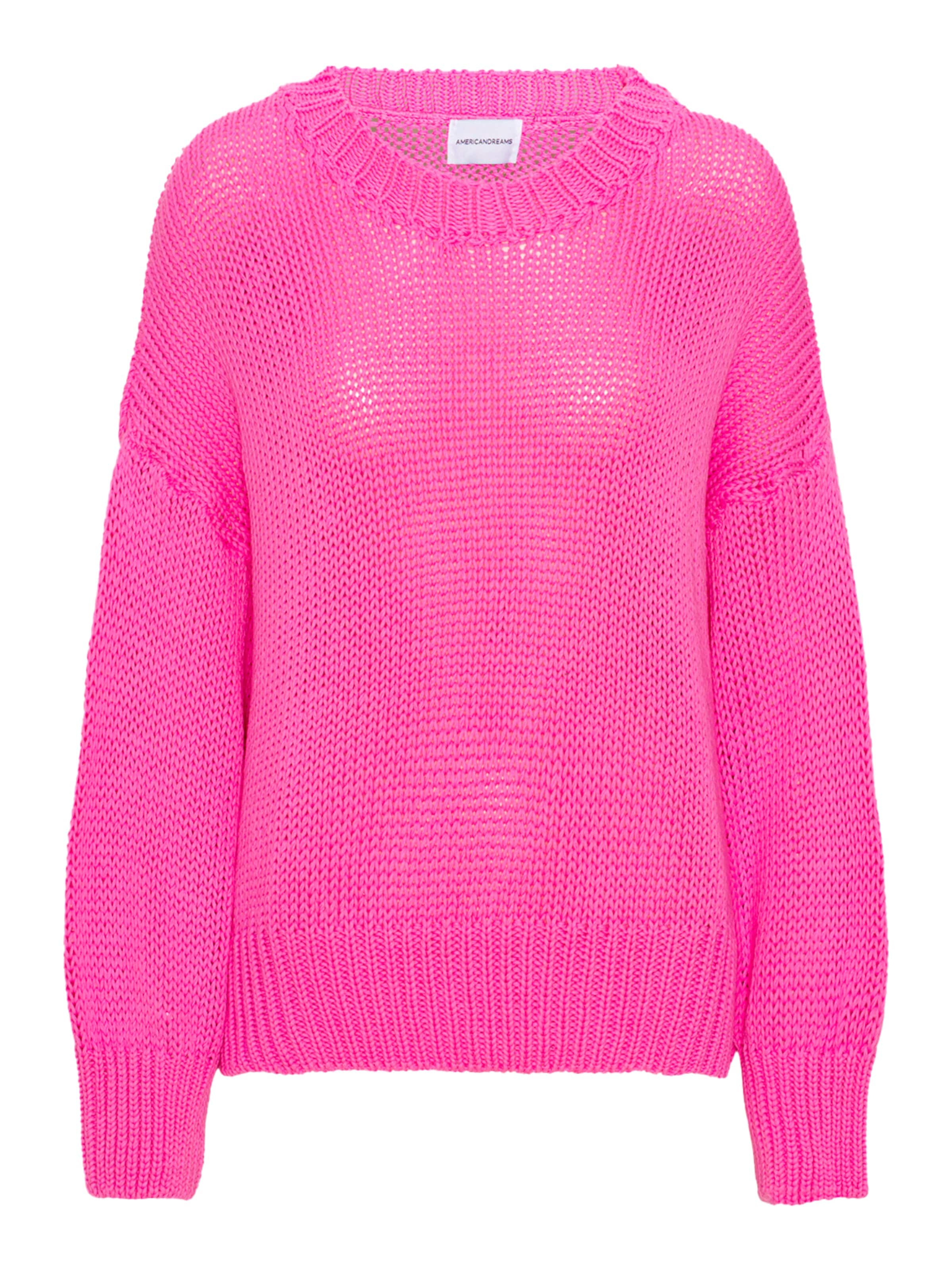 americandreams Oversizepullover 'Pepper'‌‌‌‌‌‌ in Pink: Vorderseite