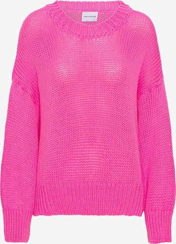 americandreams Oversizepullover 'Pepper' in Pink: Vorderseite