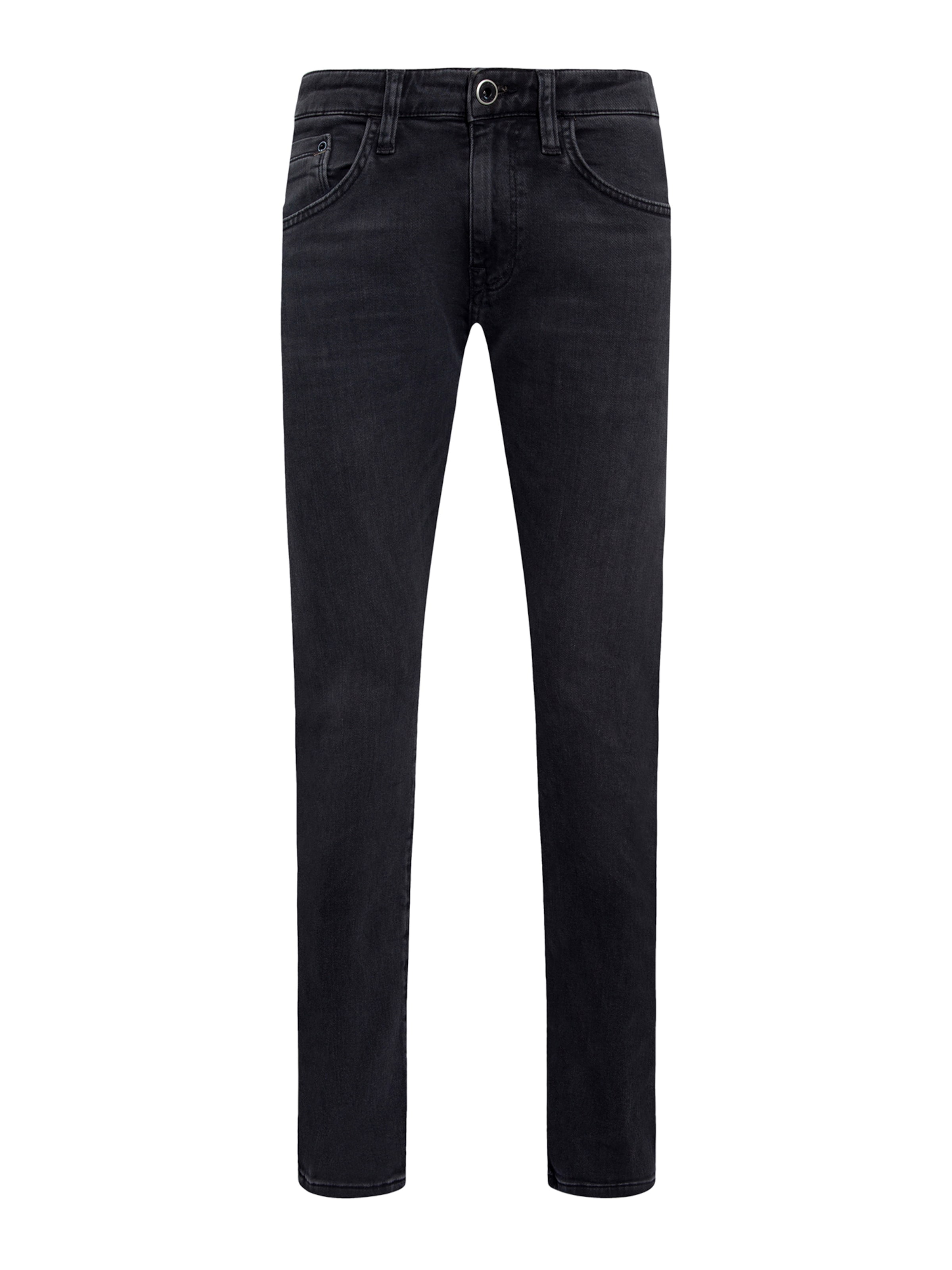 Mavi Skinny Jeans in Black: front