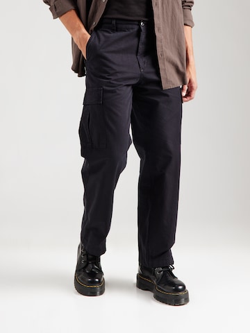 JACK & JONES Обычный Брюки-карго 'JPSTBILL CARTER' в Черный: спереди