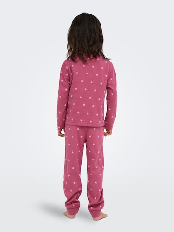 Pyjama 'KMGRila' ONLY GIRLS en rose