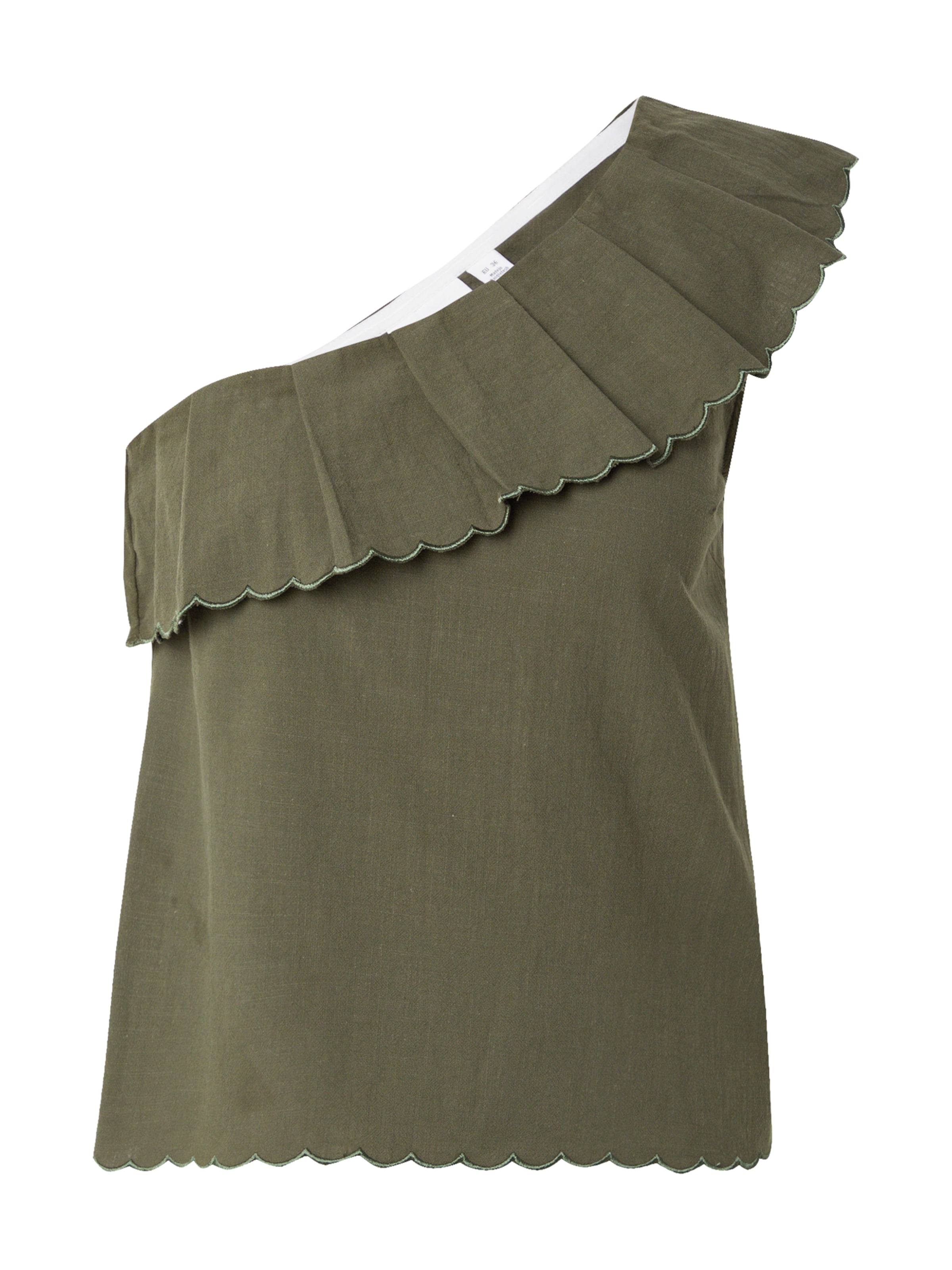 žalia VILA Palaidinė be rankovių 'VIFERNANDA': priekis