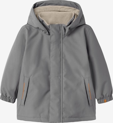 Lil'Atelier Funktionsjacke 'LaSnow10' in Grau: Vorderseite