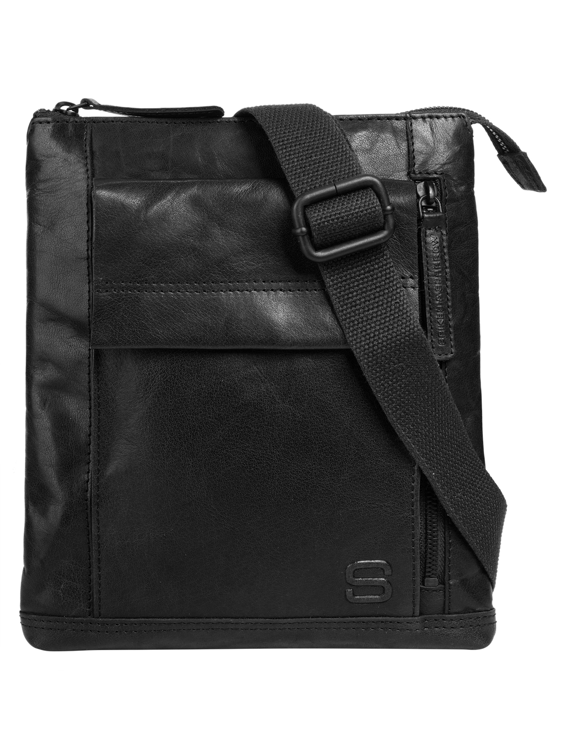 Sac à bandoulière Spikes & Sparrow en noir : devant