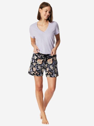 Pantalon de pyjama 'Mix & Relax' SCHIESSER en noir