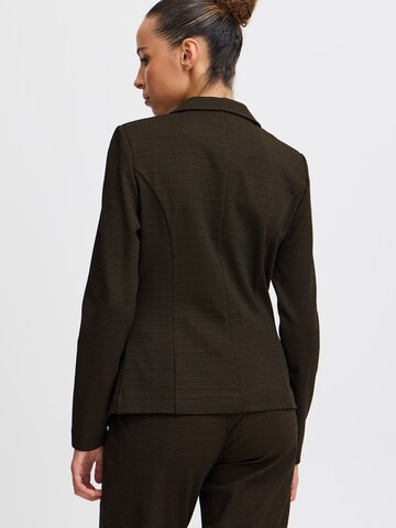 ICHI Blazer ''IH MANSE HERRINGBONE' in Schwarz