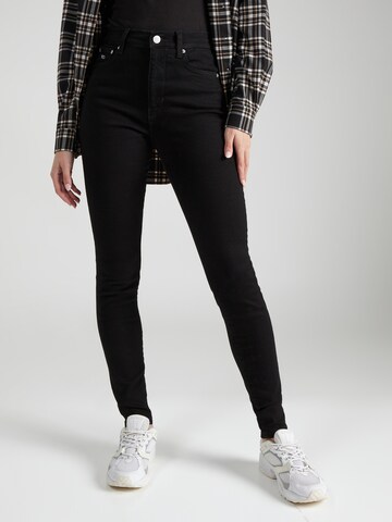 Tommy Jeans Skinny Jeans 'Sylvia' in Black: front