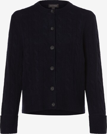 Franco Callegari Knit Cardigan in Blue: front