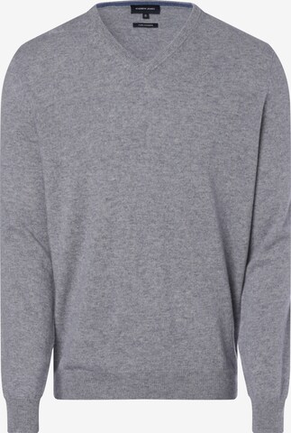 Pull-over Andrew James en gris : devant