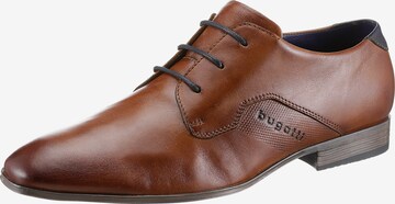 bugatti Lace-Up Shoes 'Mattia Eco' in Brown: front