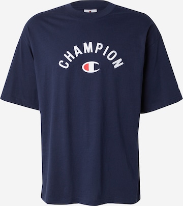 Champion Authentic Athletic Apparel Shirt in Blue: front