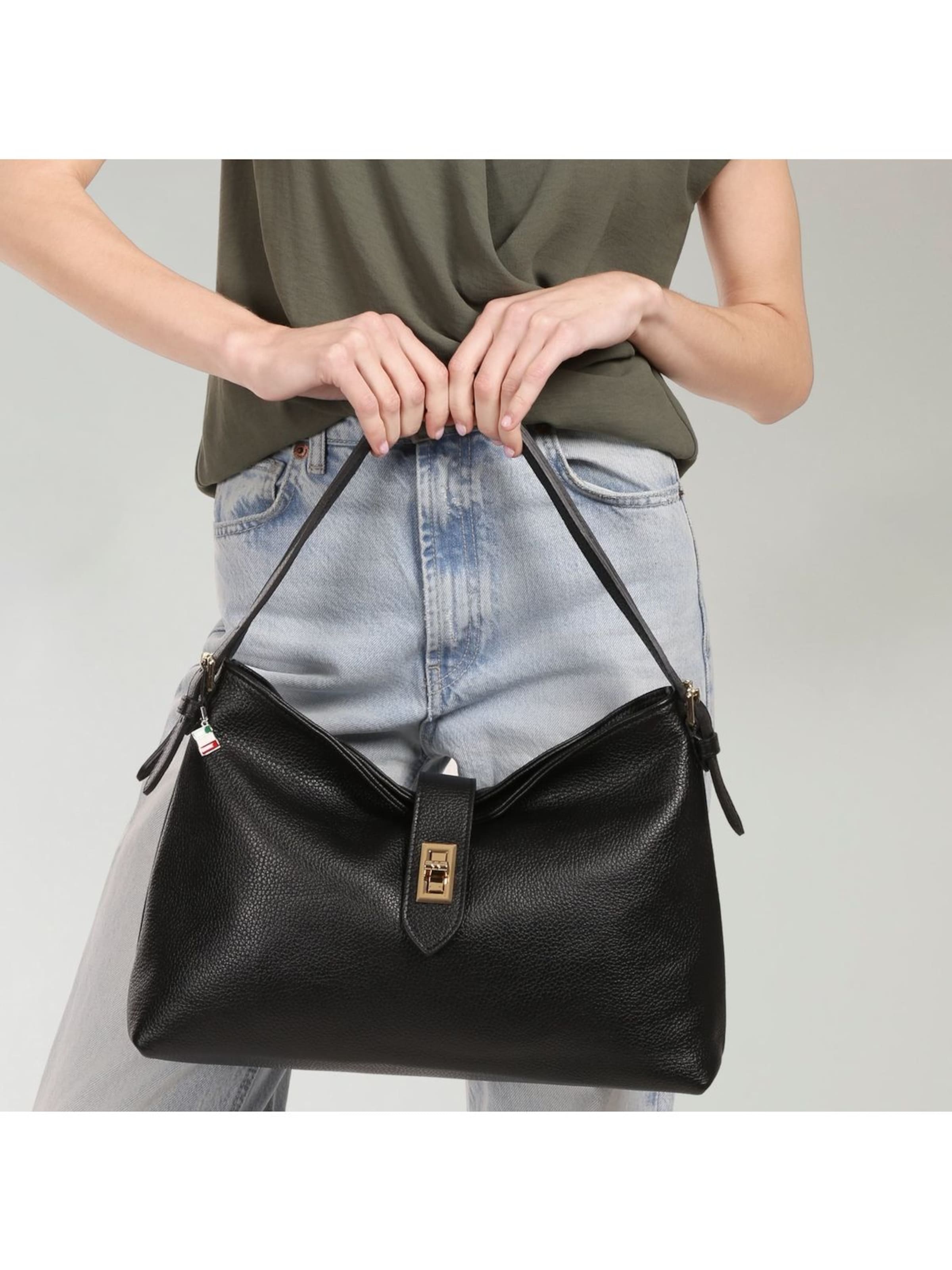 Sac bandoulière Florence en noir